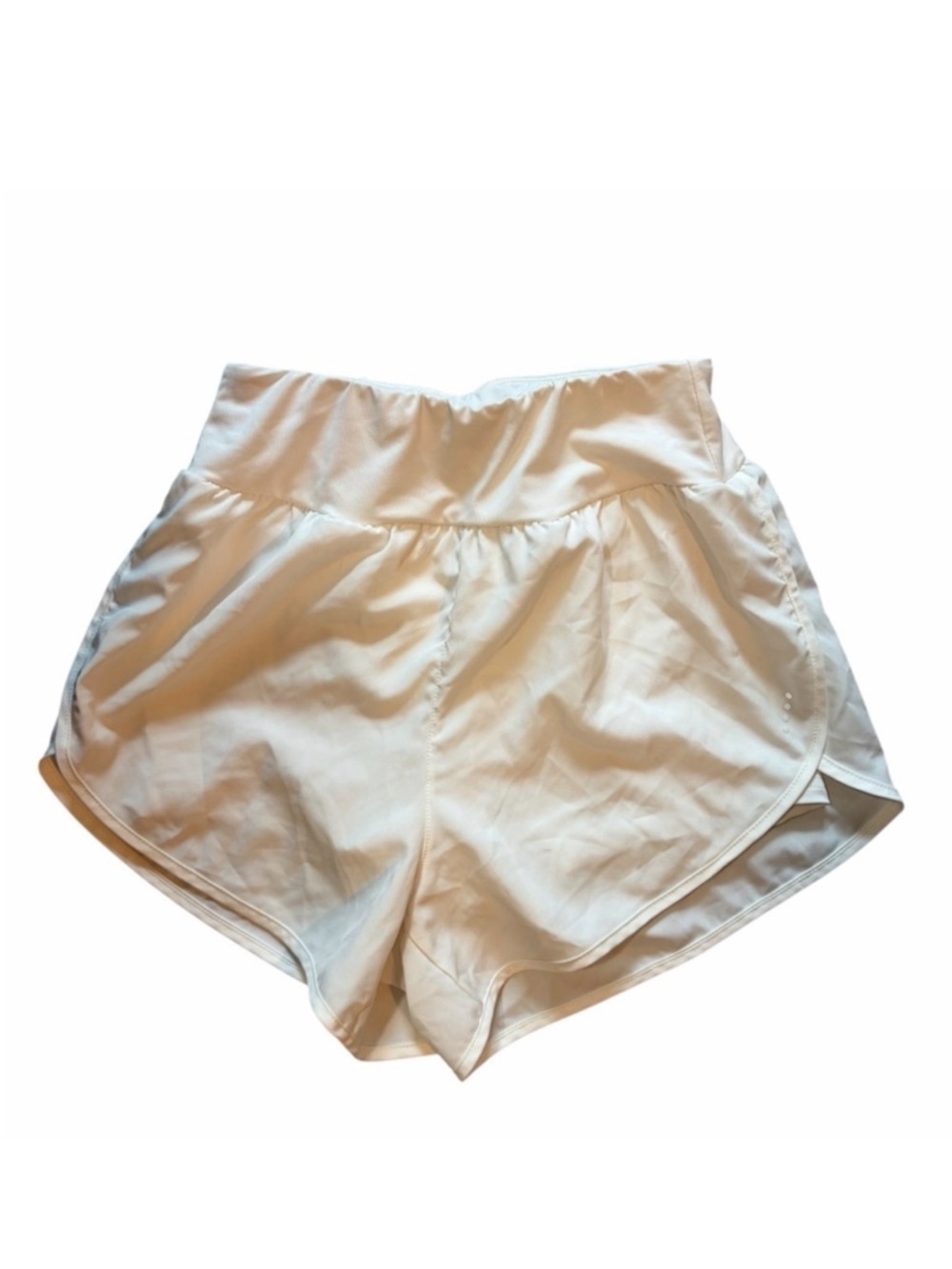 Women’s White Athletic Shorts (Size M)